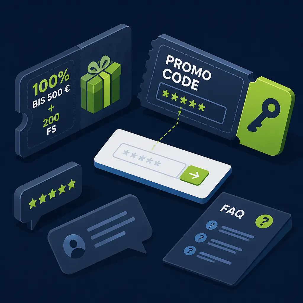 Wazamba Promo Code für Deutschland visual guide for Wazamba
